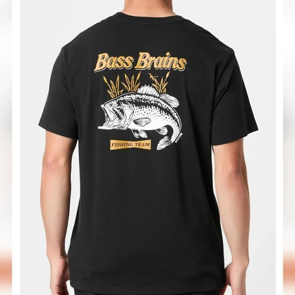 Brixton Bass Brains Fishing Team T-Shirt